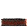 The Oh My Gee Cushion Cover - Black Orange - 35x100