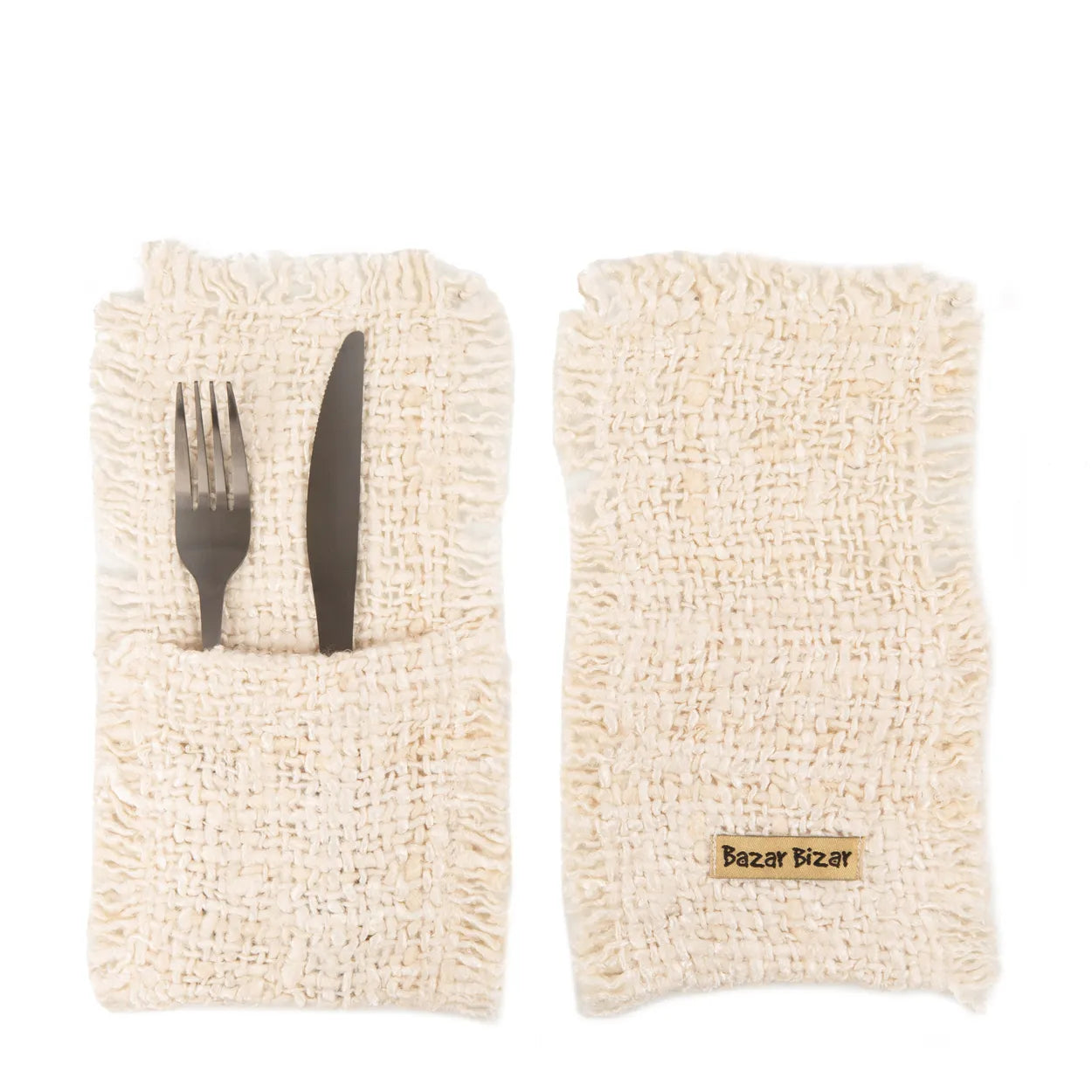 The Oh My Gee Cutlery Holder - Cream - Set of 4 - Image 2