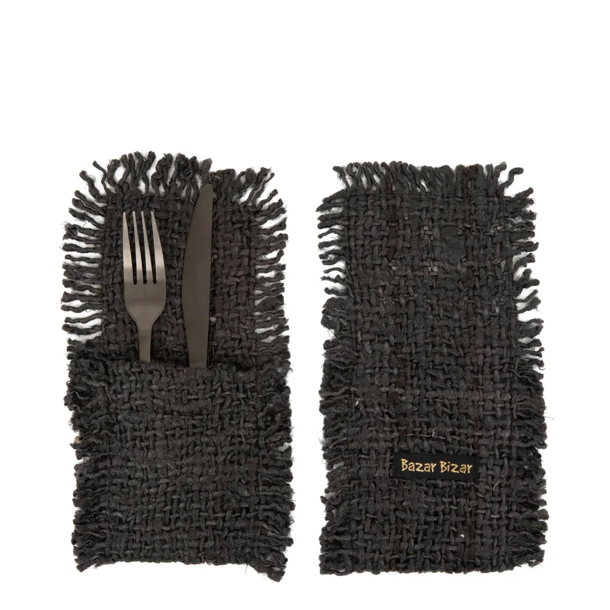The Oh My Gee Cutlery Holder - Black Navy - Set of 4 - Image 2