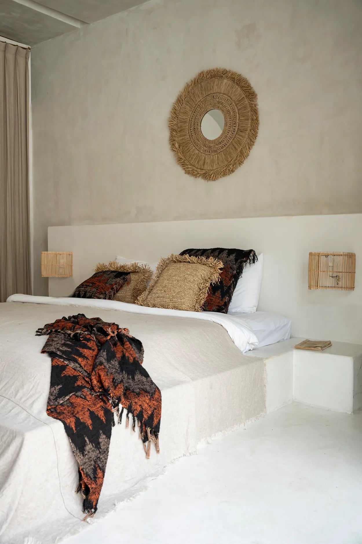 The s'il vous Plaid - Black Orange - Image 2