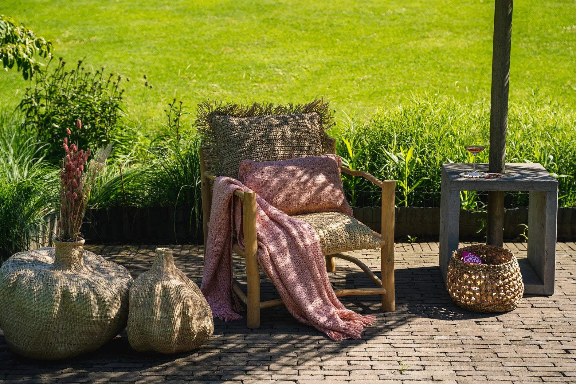 The s'il vous Plaid - Salmon Pink - Image 2