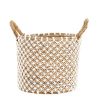 The Crossed Stitched Macrame Basket - M