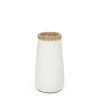 The Sneaky Vase - White Natural - M