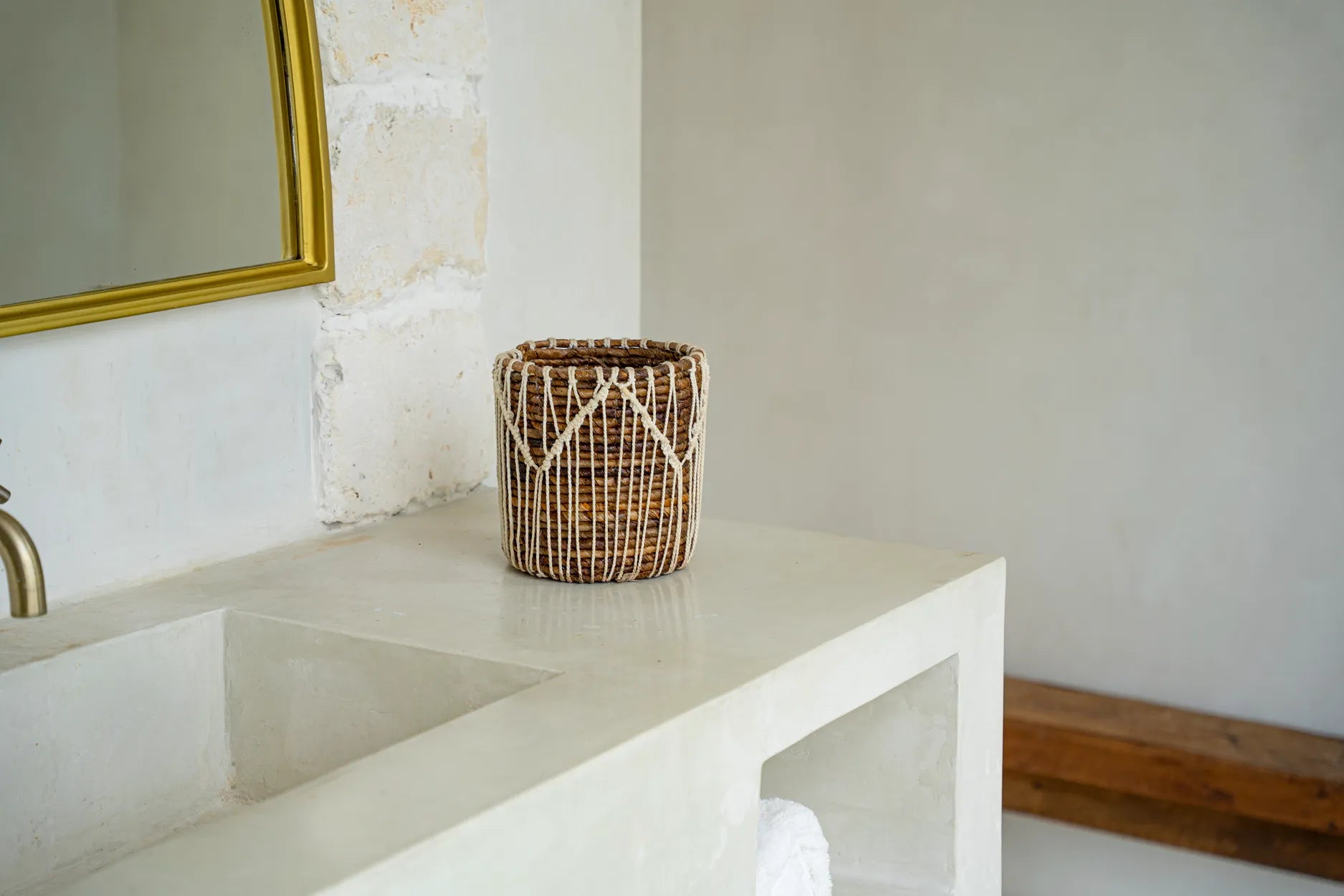 The Macra-mazing Basket - Natural White - S - Image 2