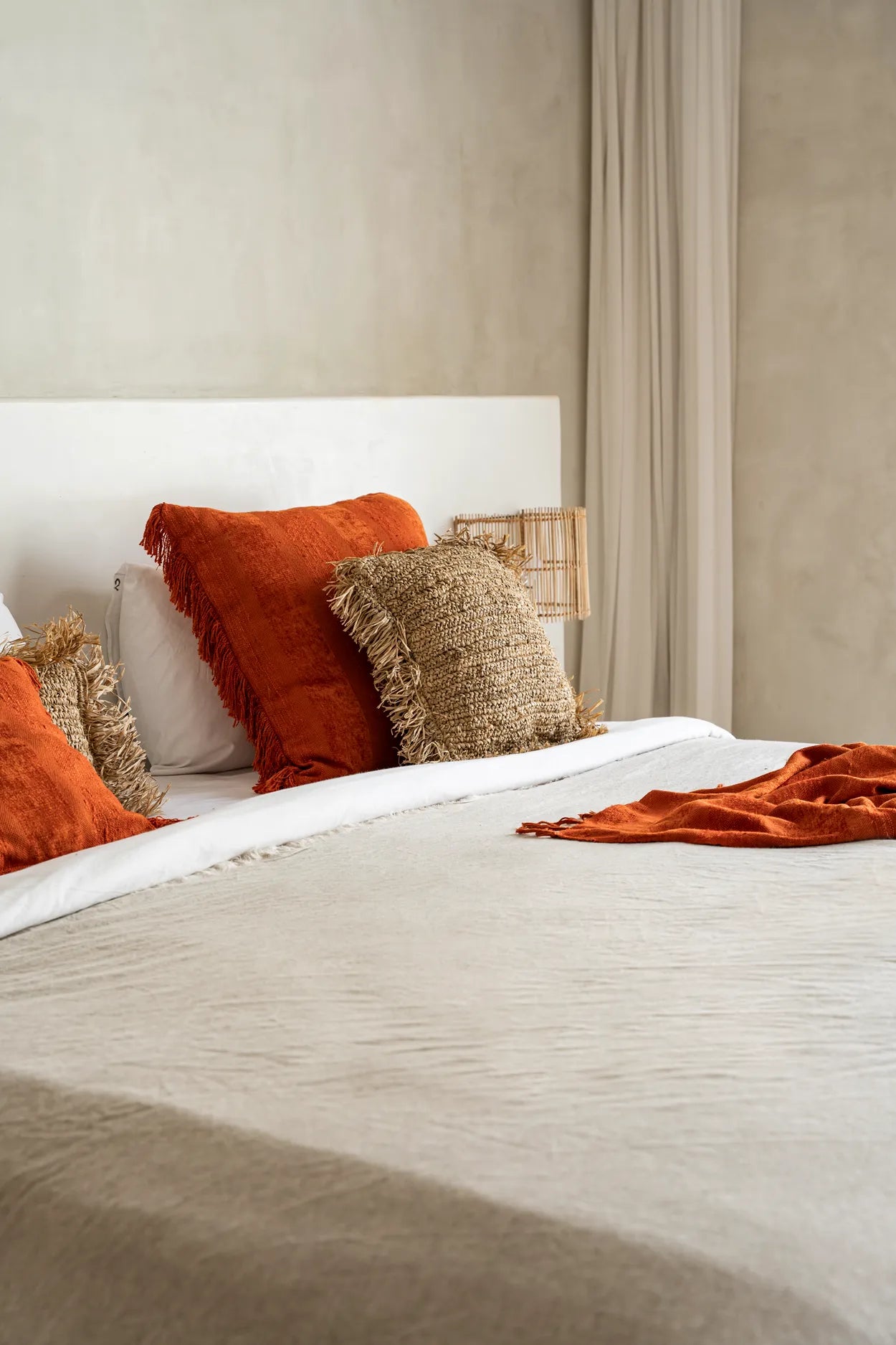 The Oh My Gee Cushion Cover - Rust Velvet - 60x60 - Image 2