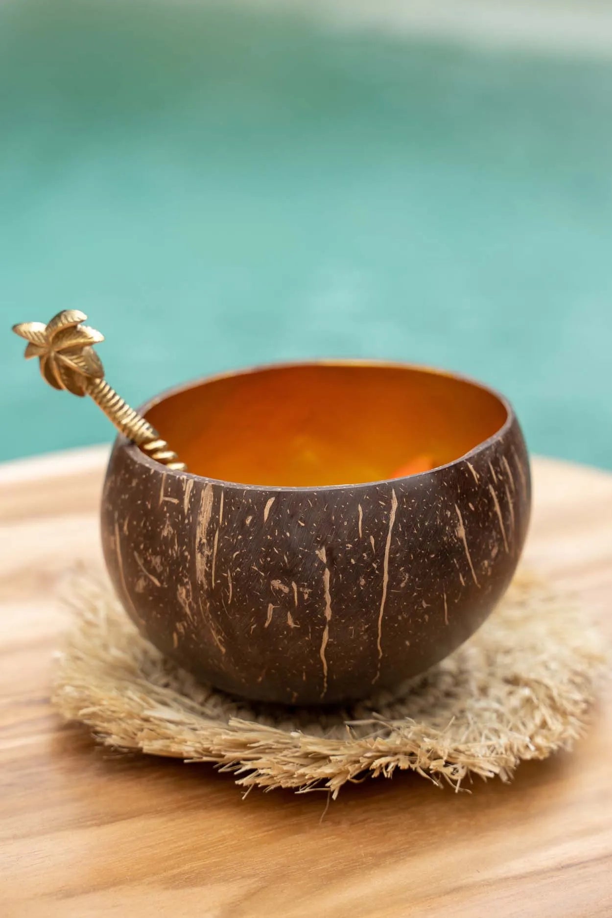 The Coco Food Bowl - Natural Gold - Image 2