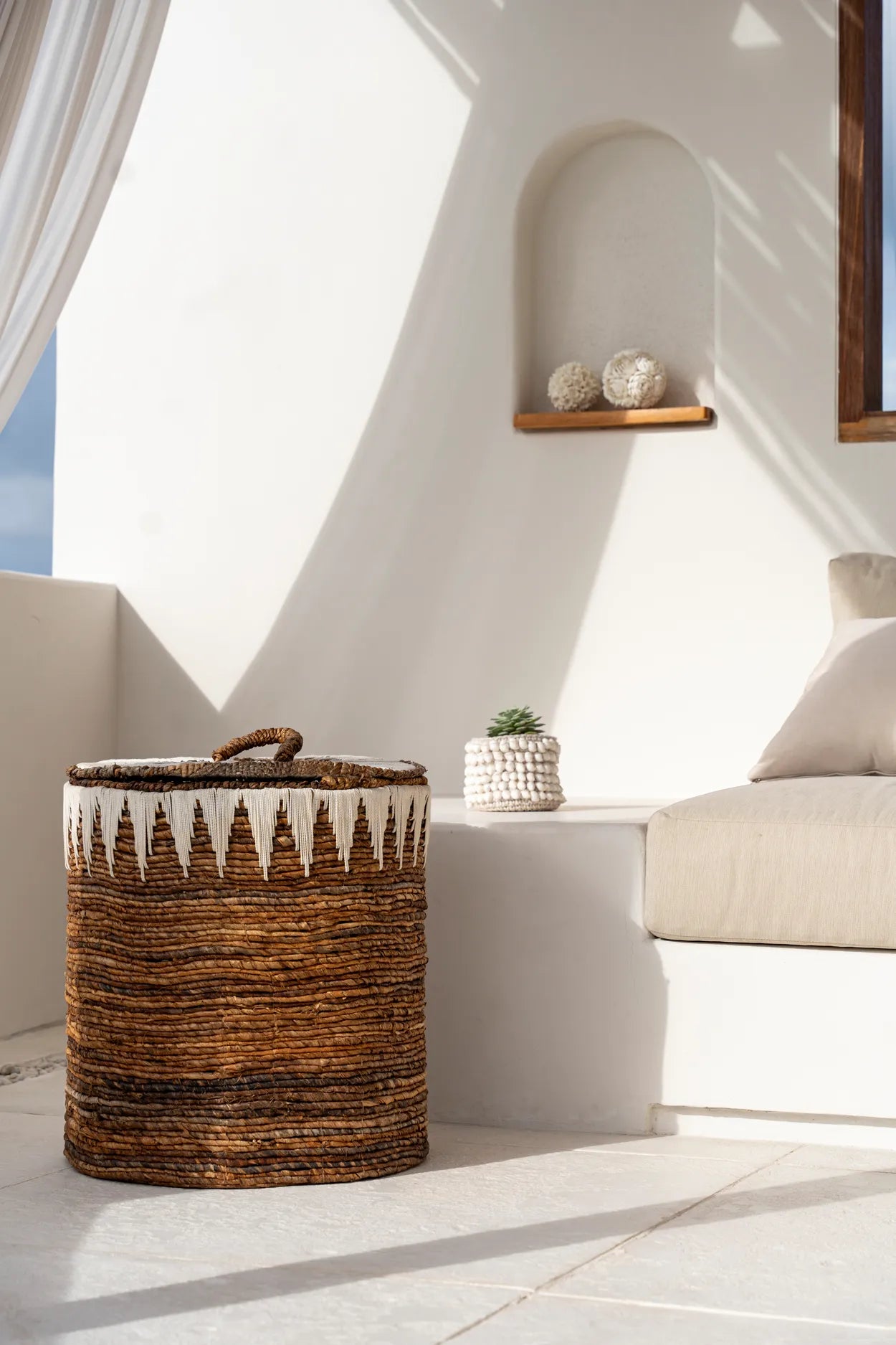 The Banana Stitched Laundry Baskets - L - Image 2