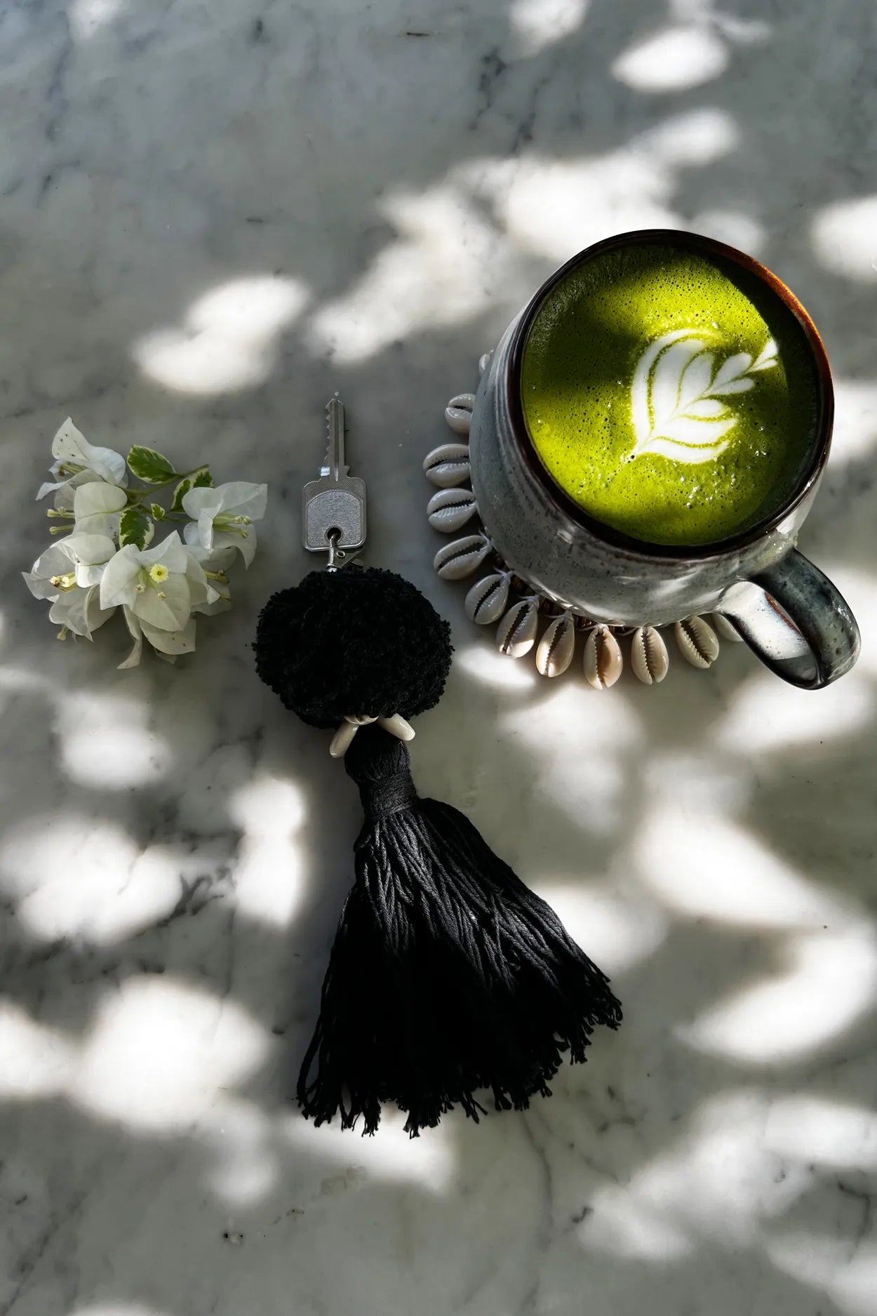 The Pompom Keychain - Black - Image 2