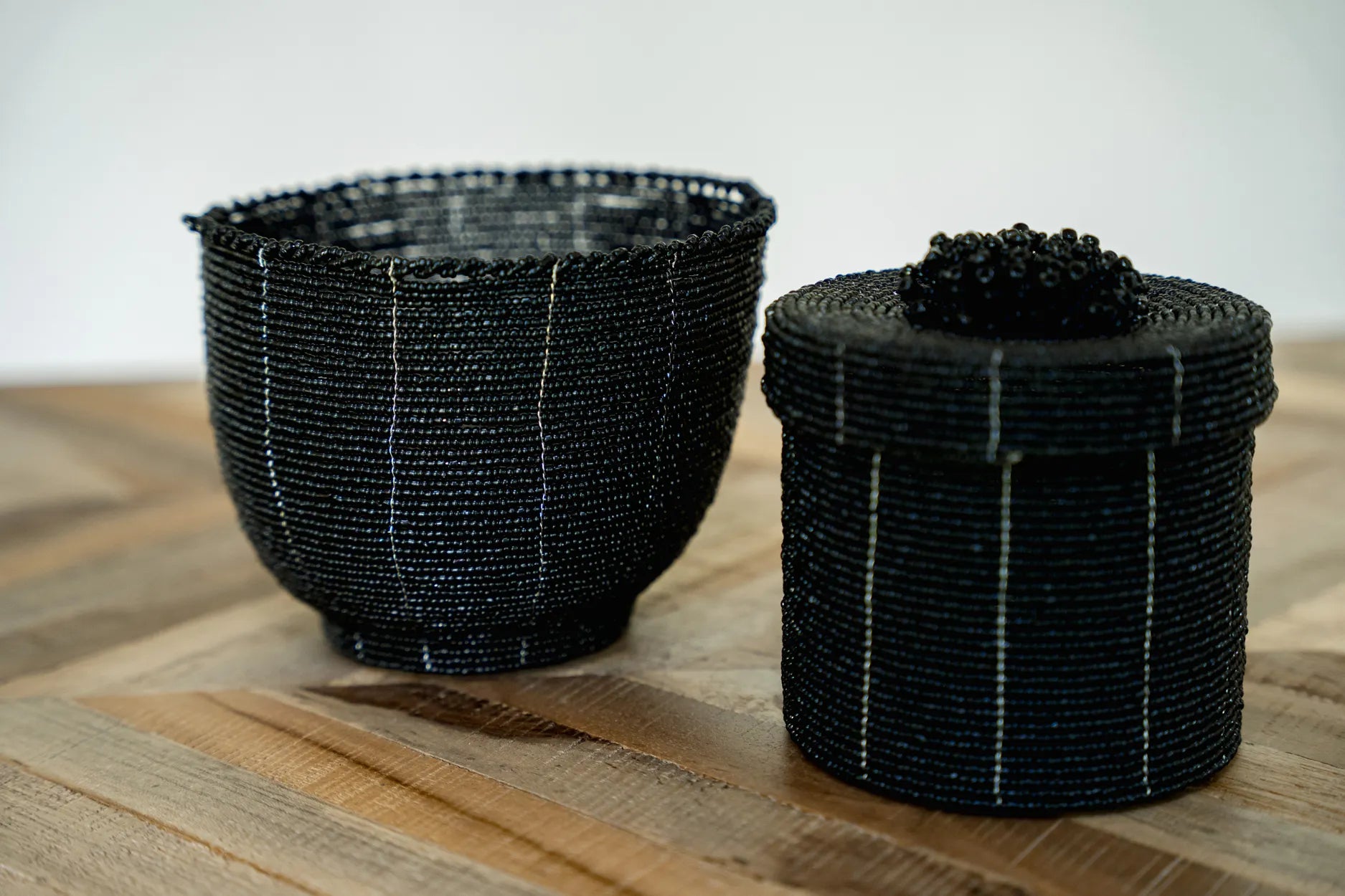 The Beaded Candy Bowl - Black - M - Image 2