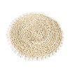 The Seagrass Shell Pan Coaster - Natural
