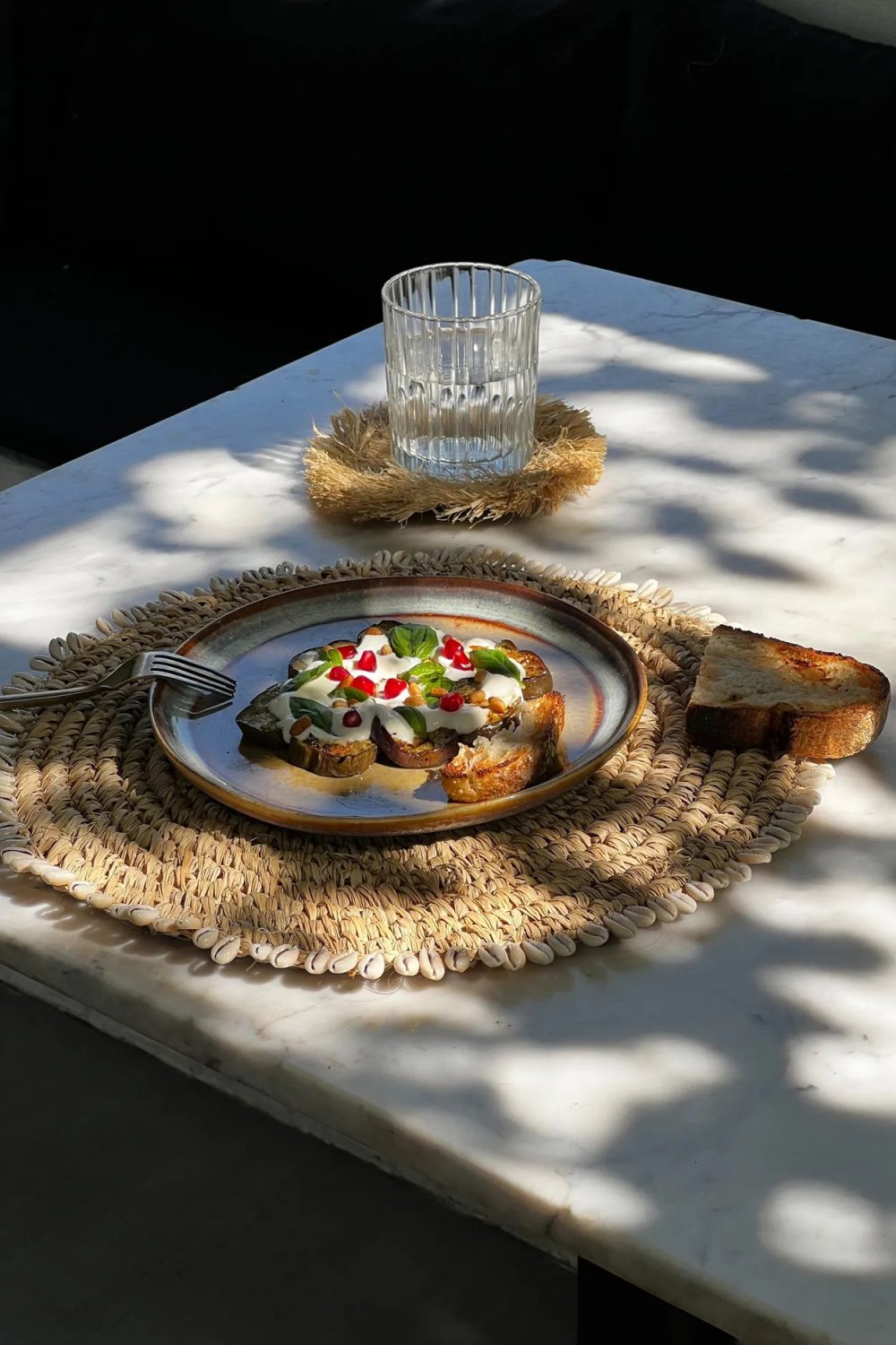 The Raffia Shell Placemat - Natural - Image 2