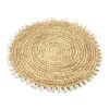 The Raffia Shell Placemat - Natural