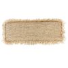 The Raffia Cushion Cover Rectangular - Natural - 35x100