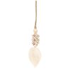 The Leaf & Shell Tassel - Natural