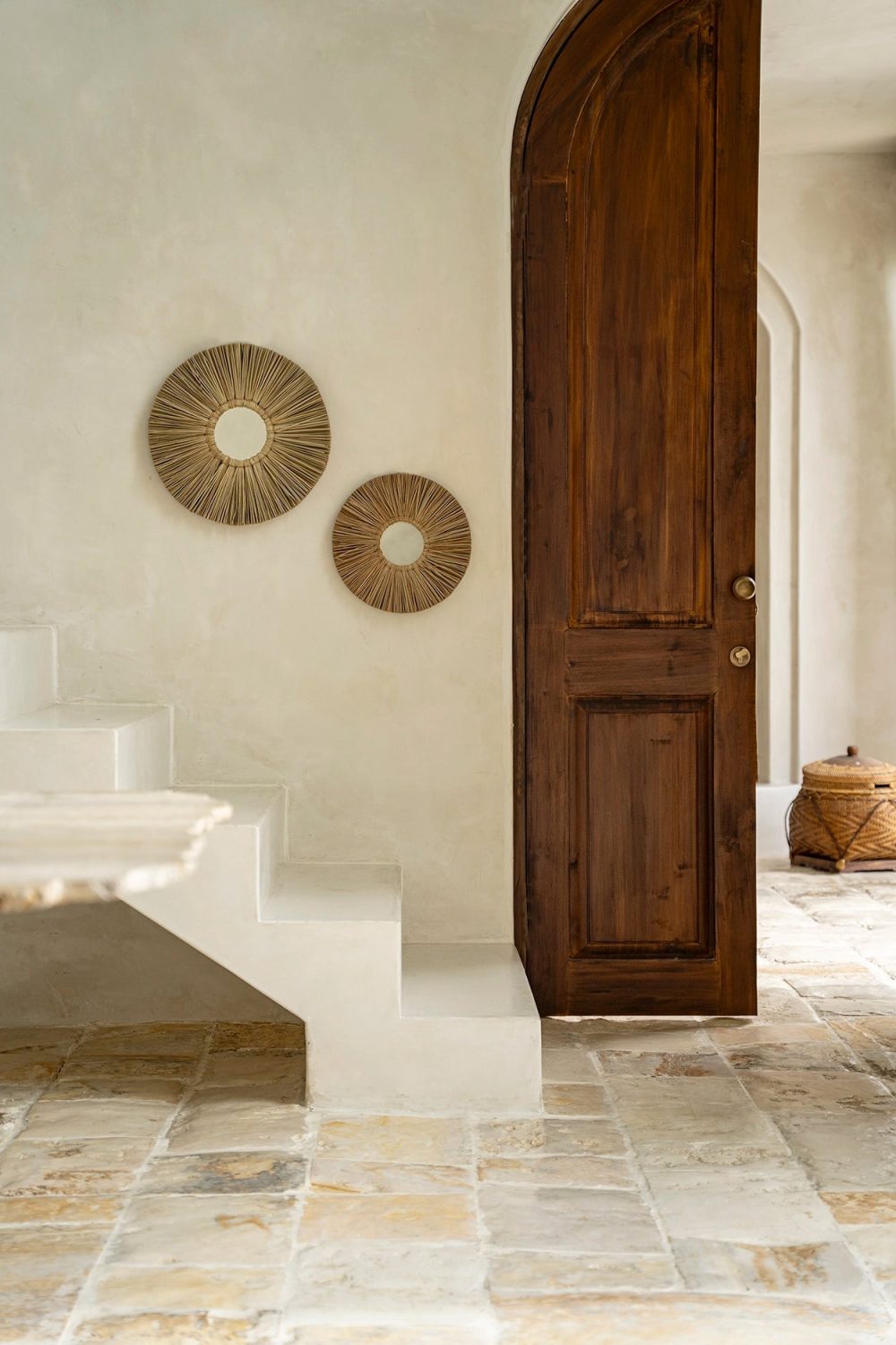 The Alang Alang Mirror - Natural - L - Image 2