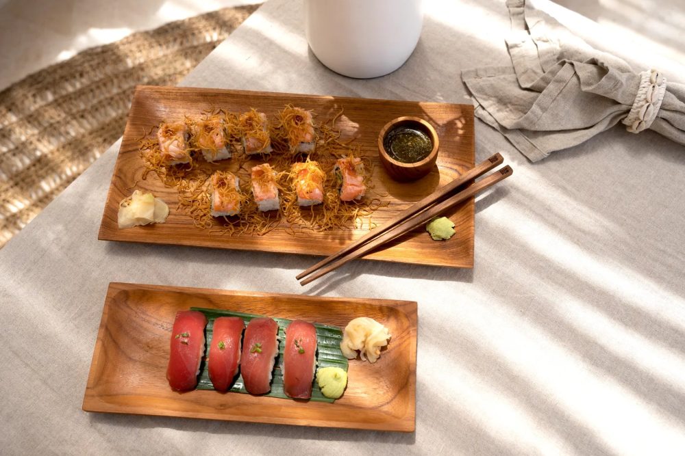 The Teak Root Sushi Plate - L - Image 2