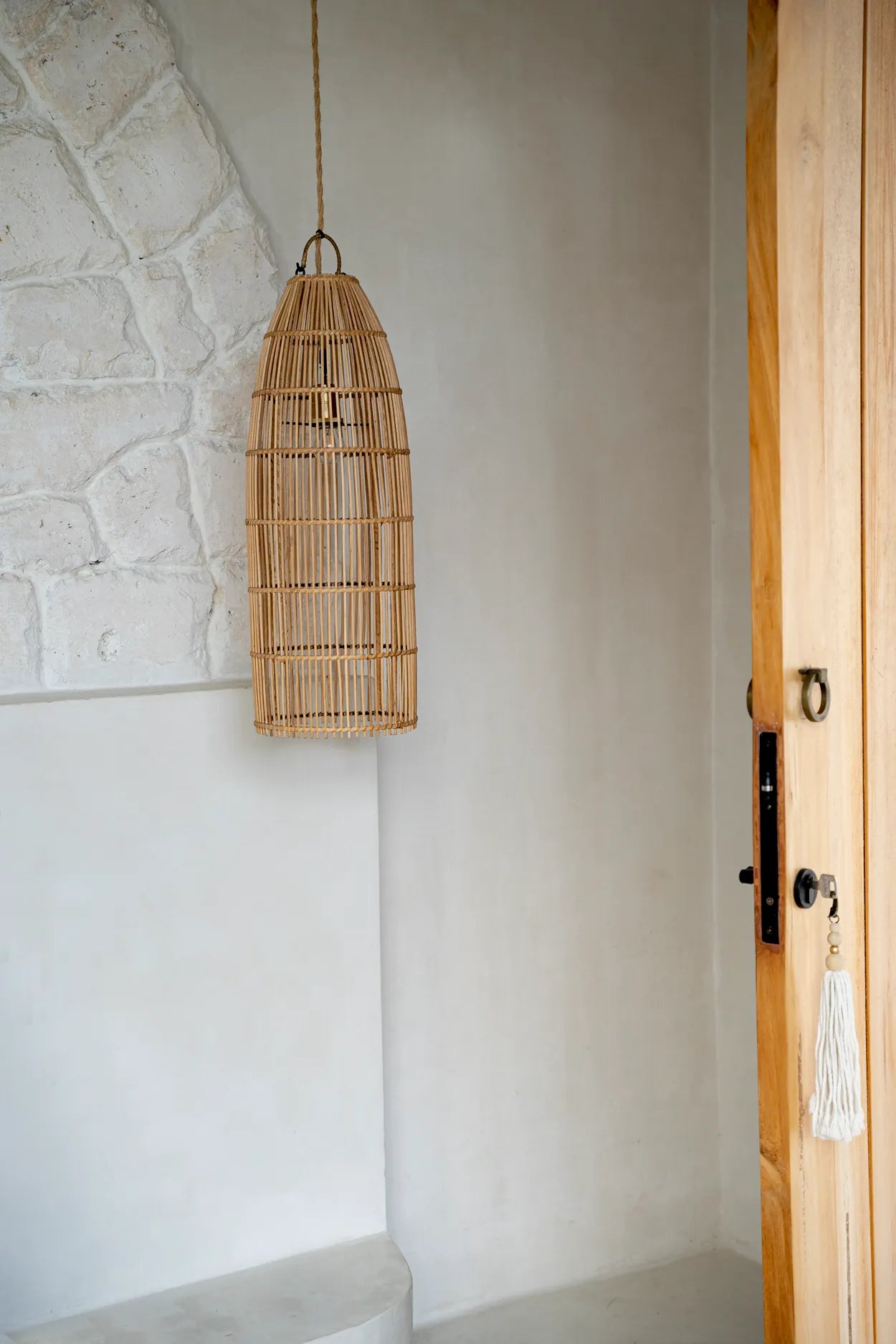 The Fish Trap Pendant - Natural - M - Image 2