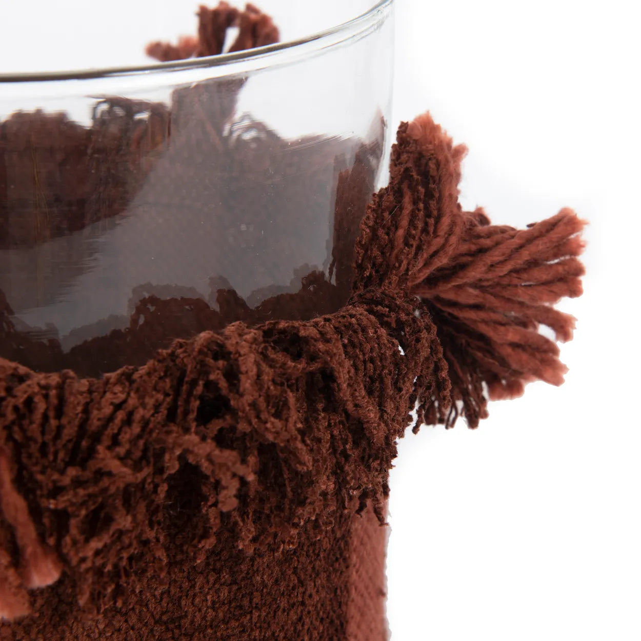 The Oh My Gee Candle Holder - Burgundy Velvet - XL - Image 2