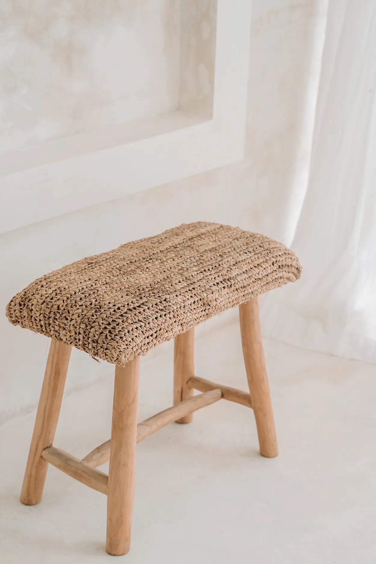 The Raffia Bench - Natural - Image 2