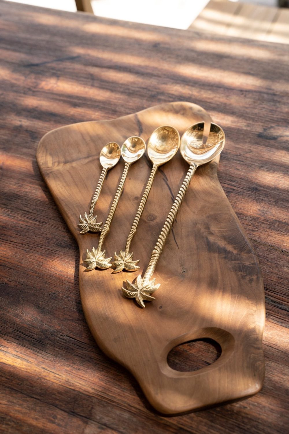 The Palm Tree Salad Fork - Gold - Image 2