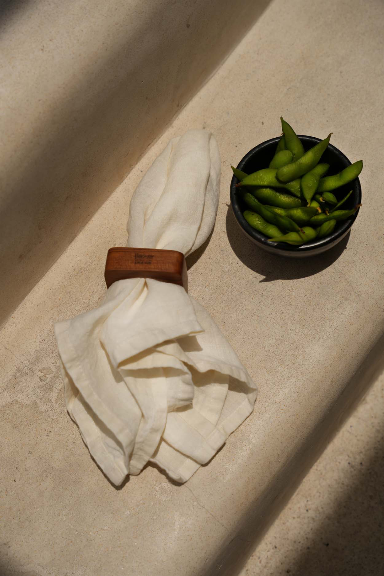The Teak Root Napkin Rings - Set of 4 - Image 2