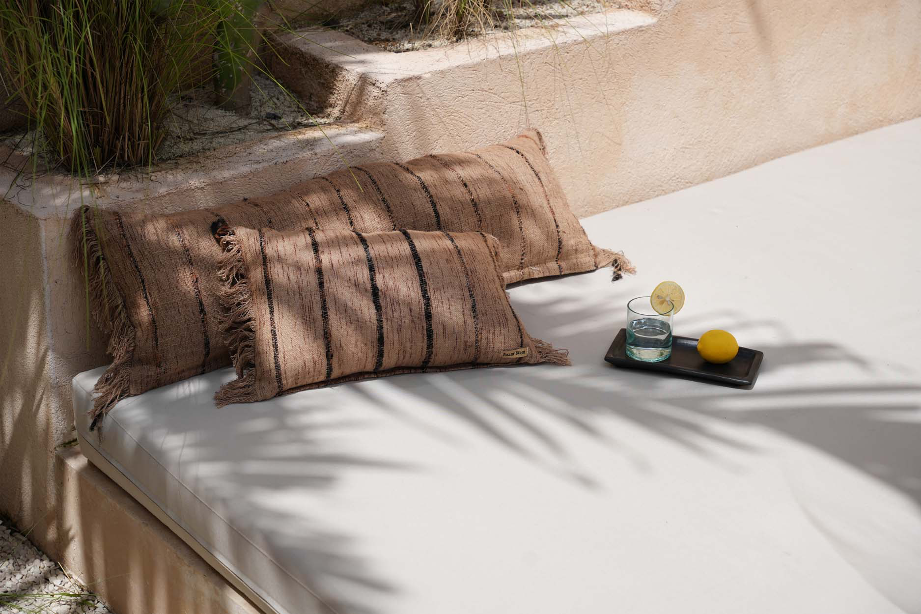 The Oh My Gee Cushion Cover - Beige Black - 35x100 - Image 2