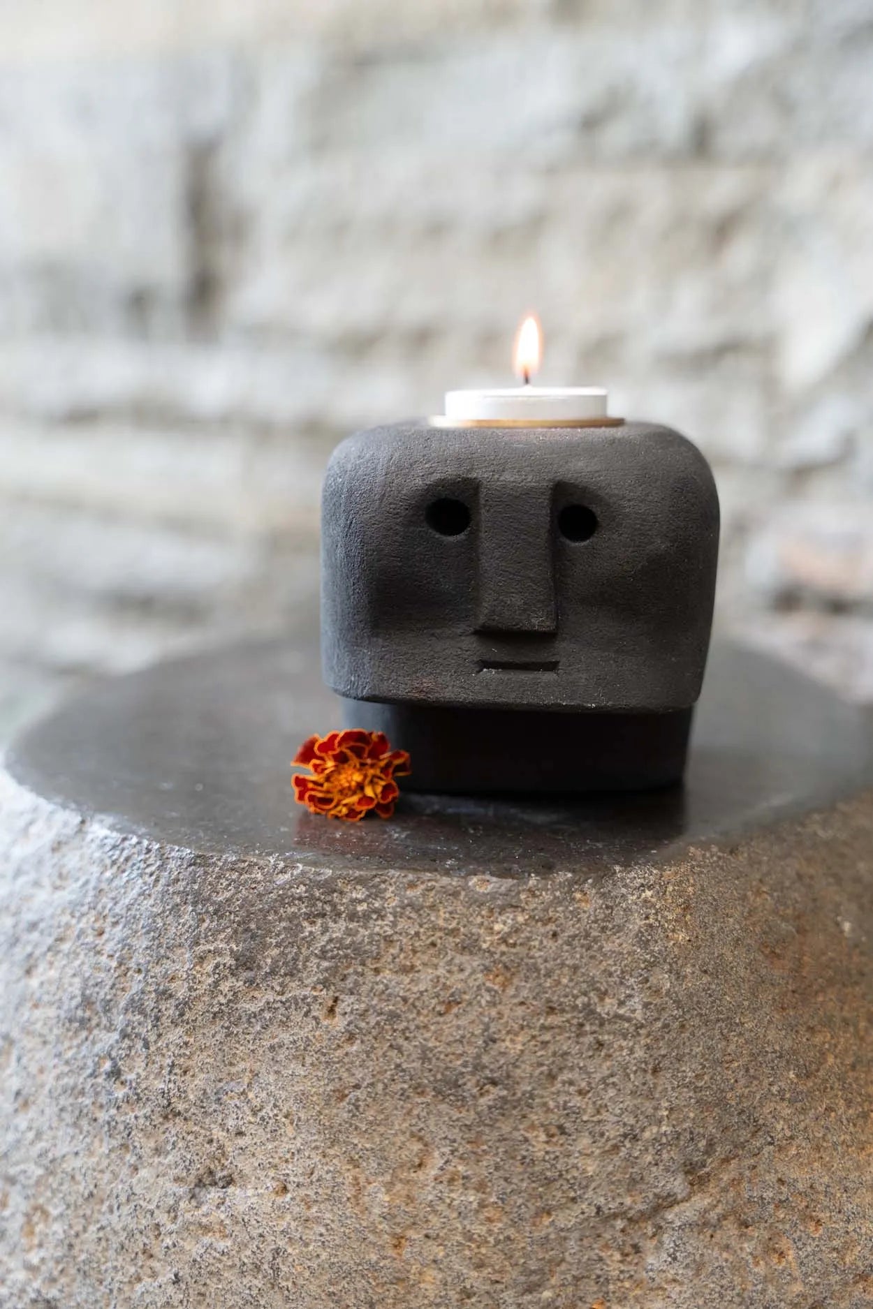 The Sumba Stone #27 Candle Holder - Image 2
