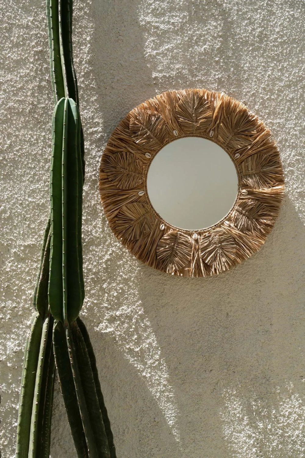 The Palm Tree Mirror - Natural - M - Image 2
