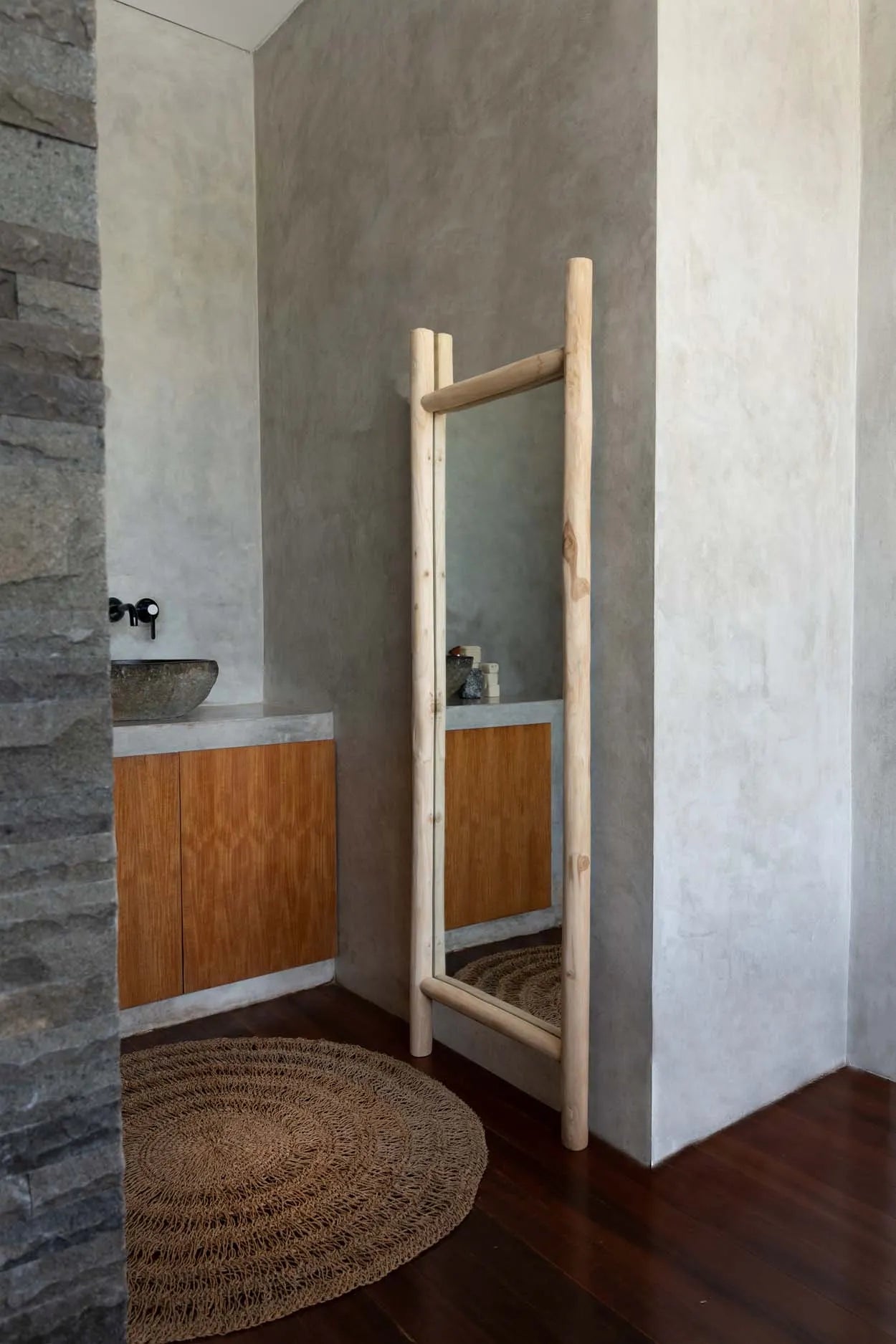 The Island Dressing Room Mirror - Natural - Image 2