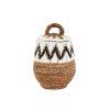 The Little Bay Beach Basket - Natural White - S