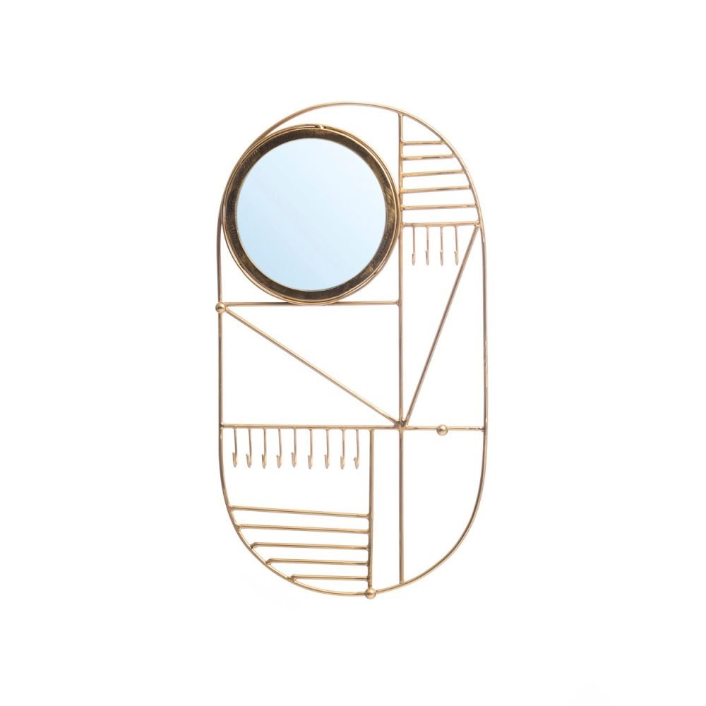 The Do I Look Pretty Wall Hanger - Brass