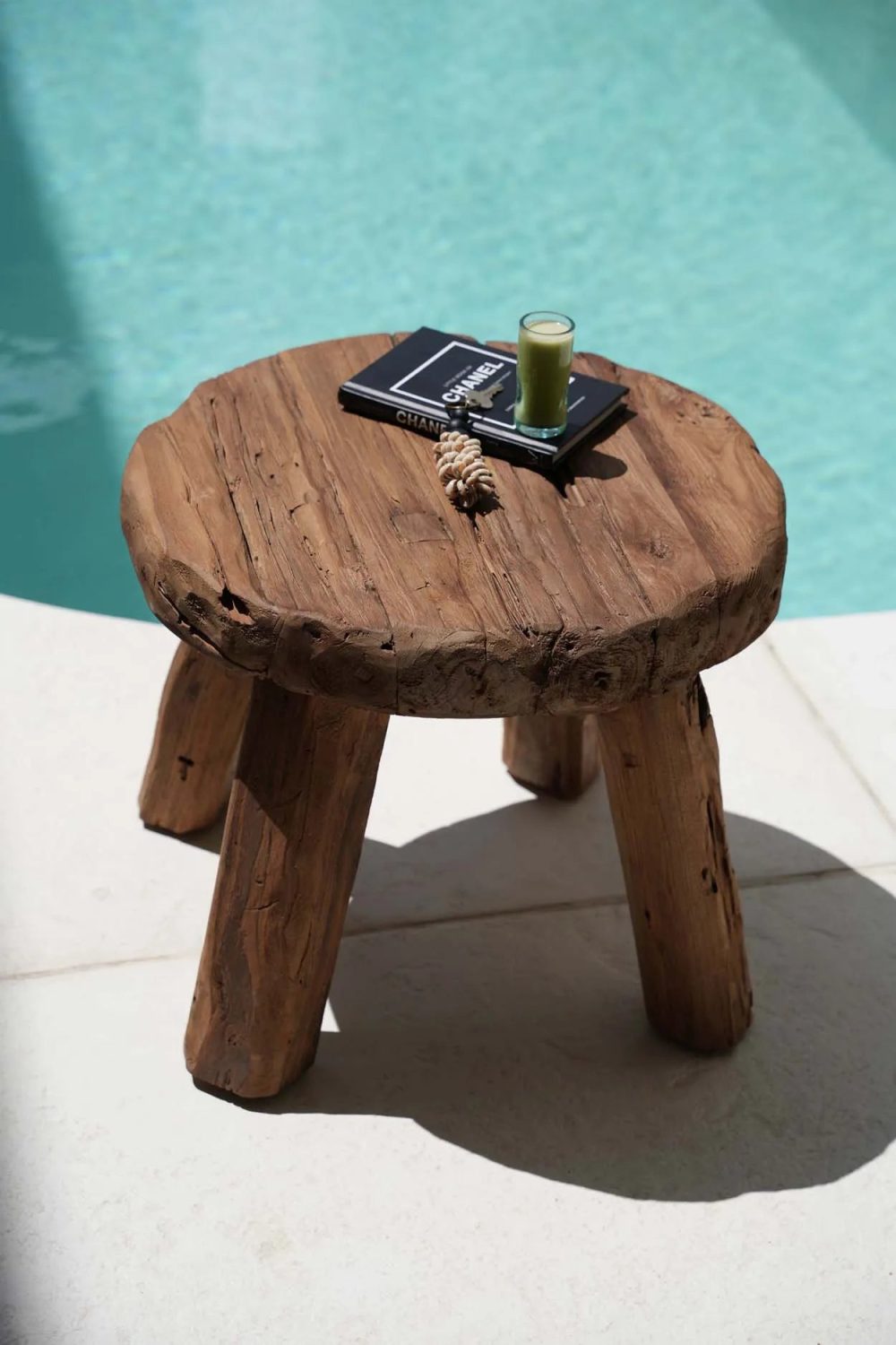 The Marabunta Rustic Side Table - Natural - Image 2