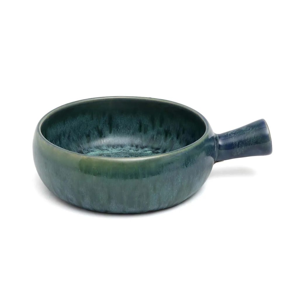 The Aqua Casserole with handle - Set of 4