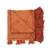 The Berber Bed Throw - Terracotta