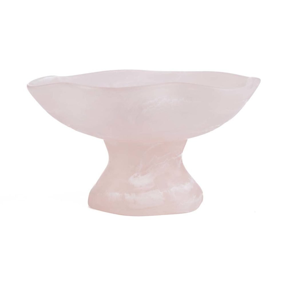 The Resin Organic Fruit Stand - Pink White