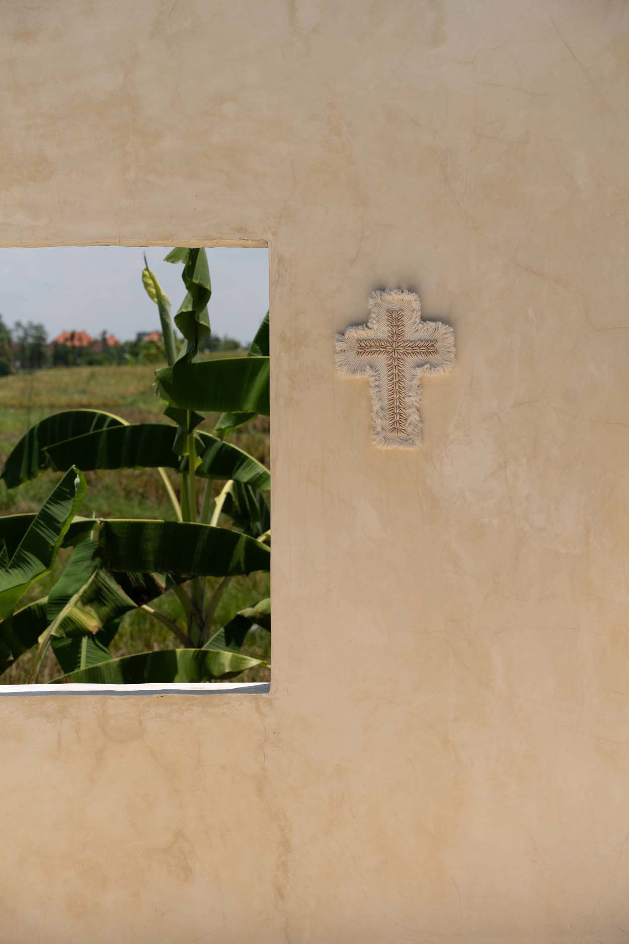 The Macrame Cross - White - Image 2