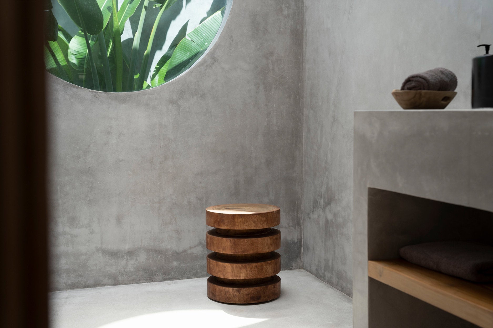 The Massaka Stool - Natural - Image 2