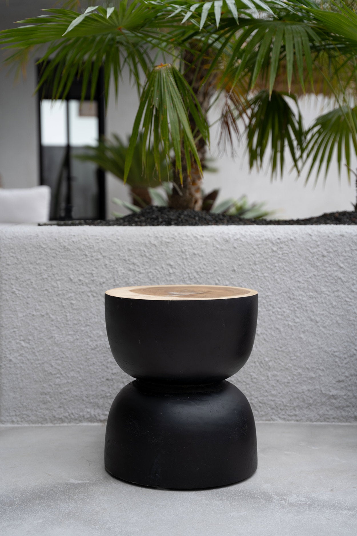 The Karbun Stool - Black Natural - Image 2