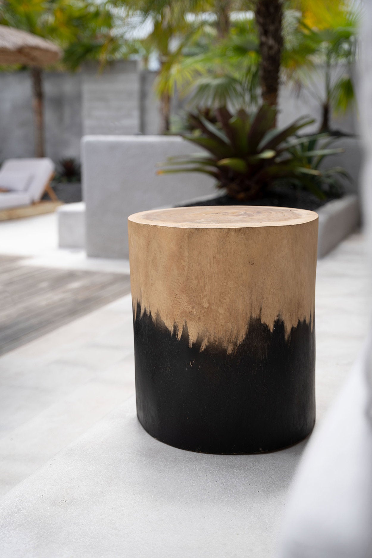 The Morocho Stool - Black Natural - Image 2