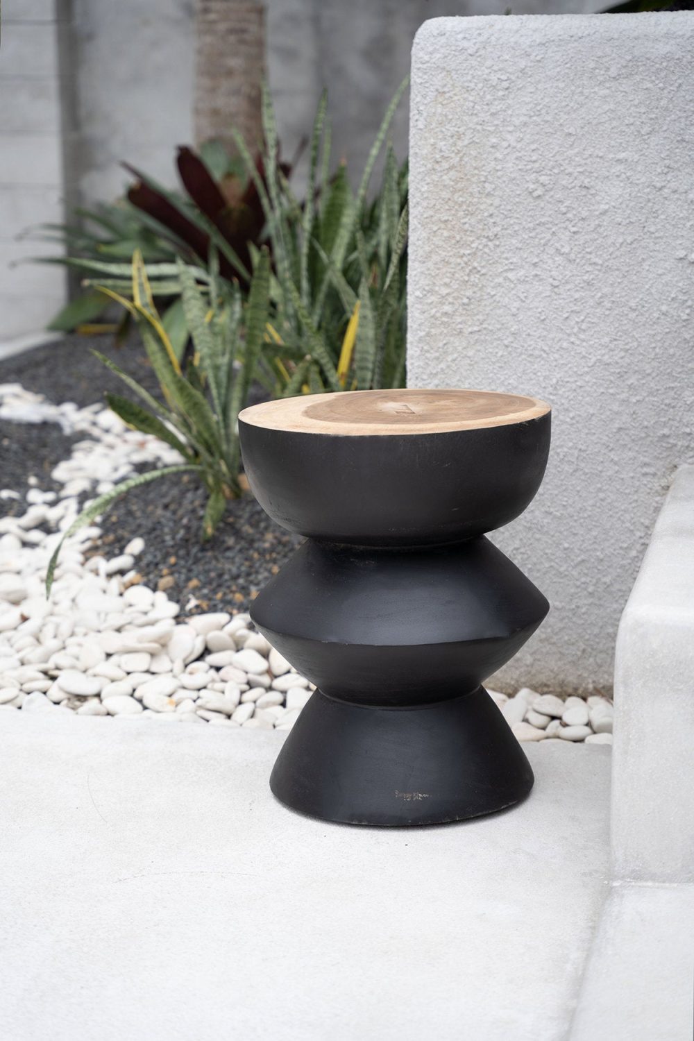 The Kulun Stool - Black Natural - Image 2