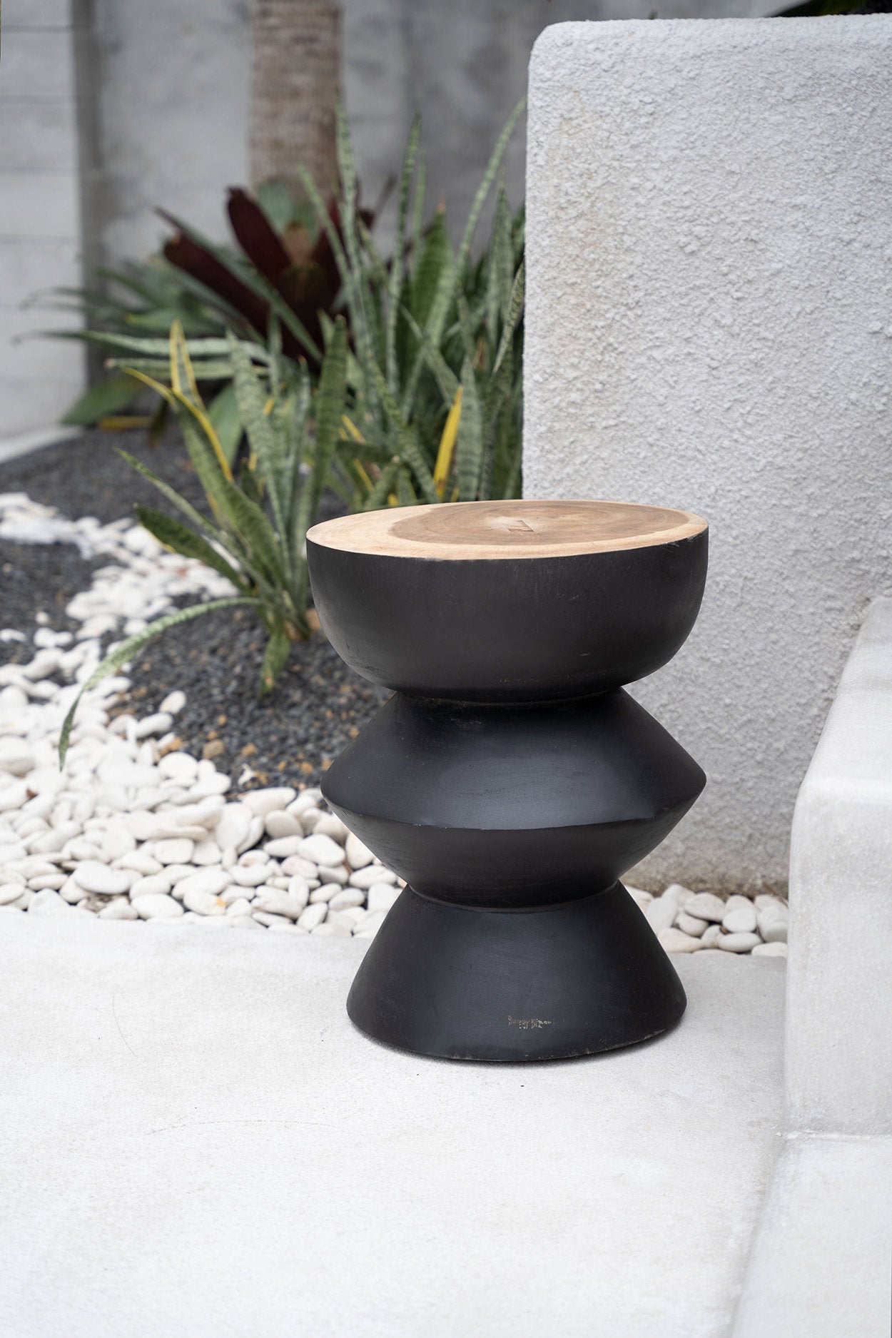 The Kulun Stool - Black Natural - Image 2