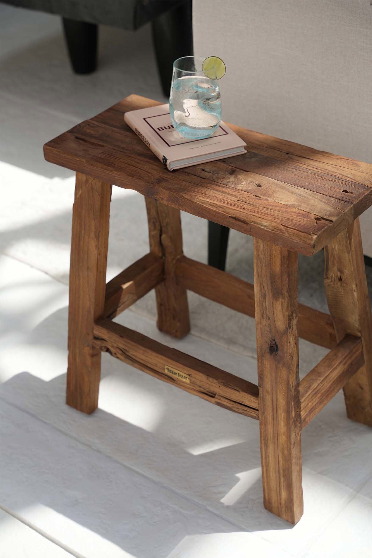 The Fab Rustic Stool - Natural - Image 2
