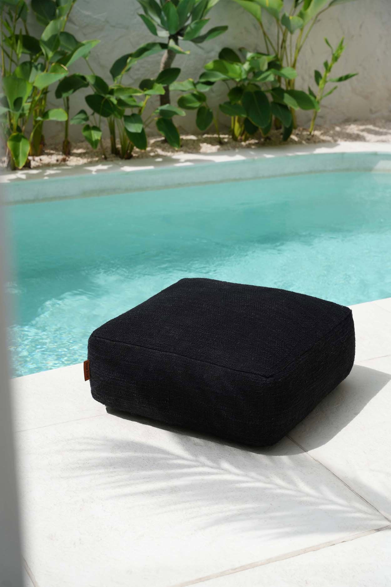 The Comfy Pouffe - Black - Image 2