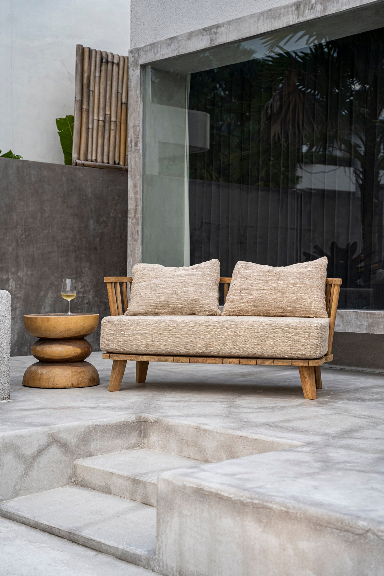 The Malawi Two Seater - Natural Beige - Image 2