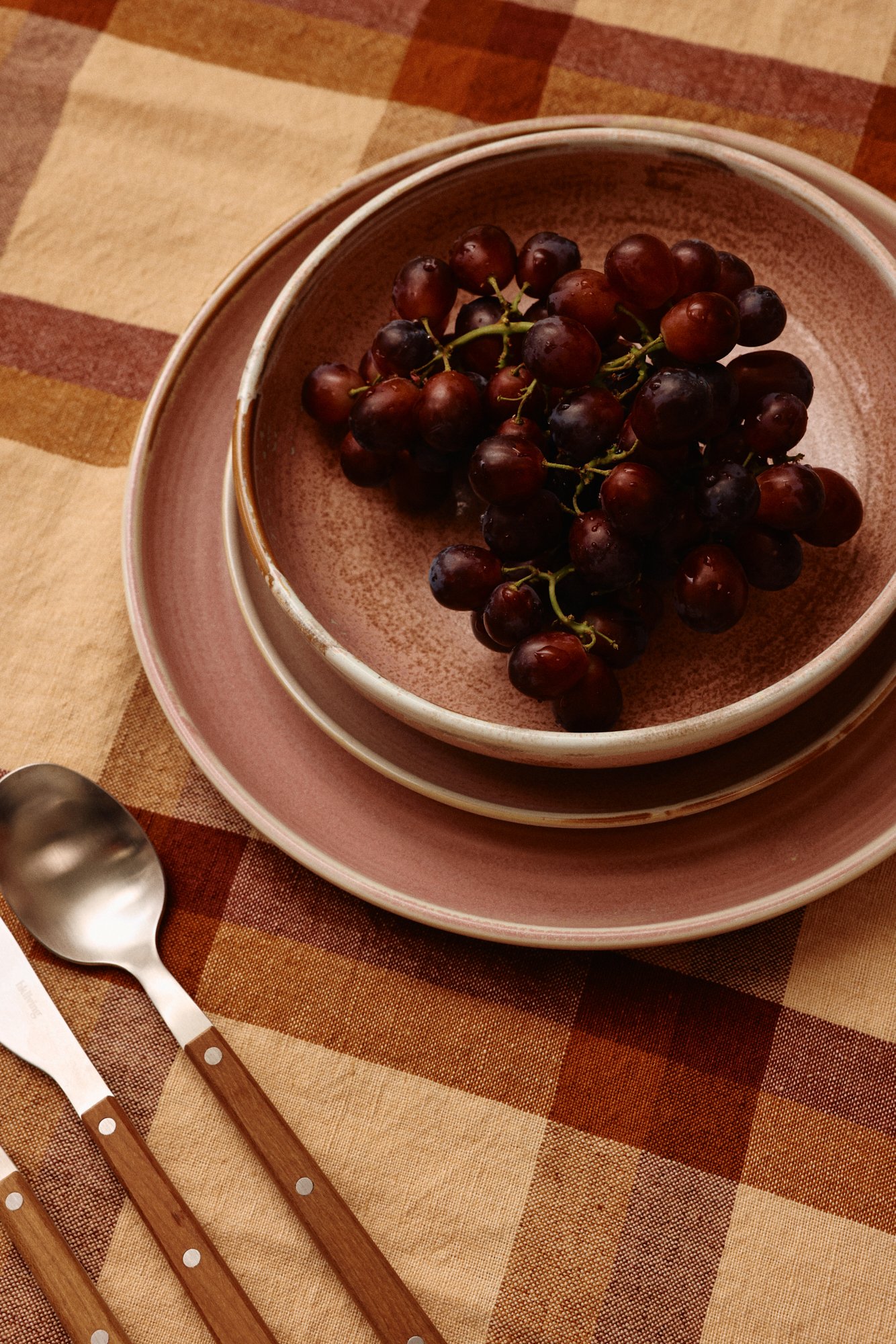 Chef ceramics: deep plate M, rustic pink - Image 5