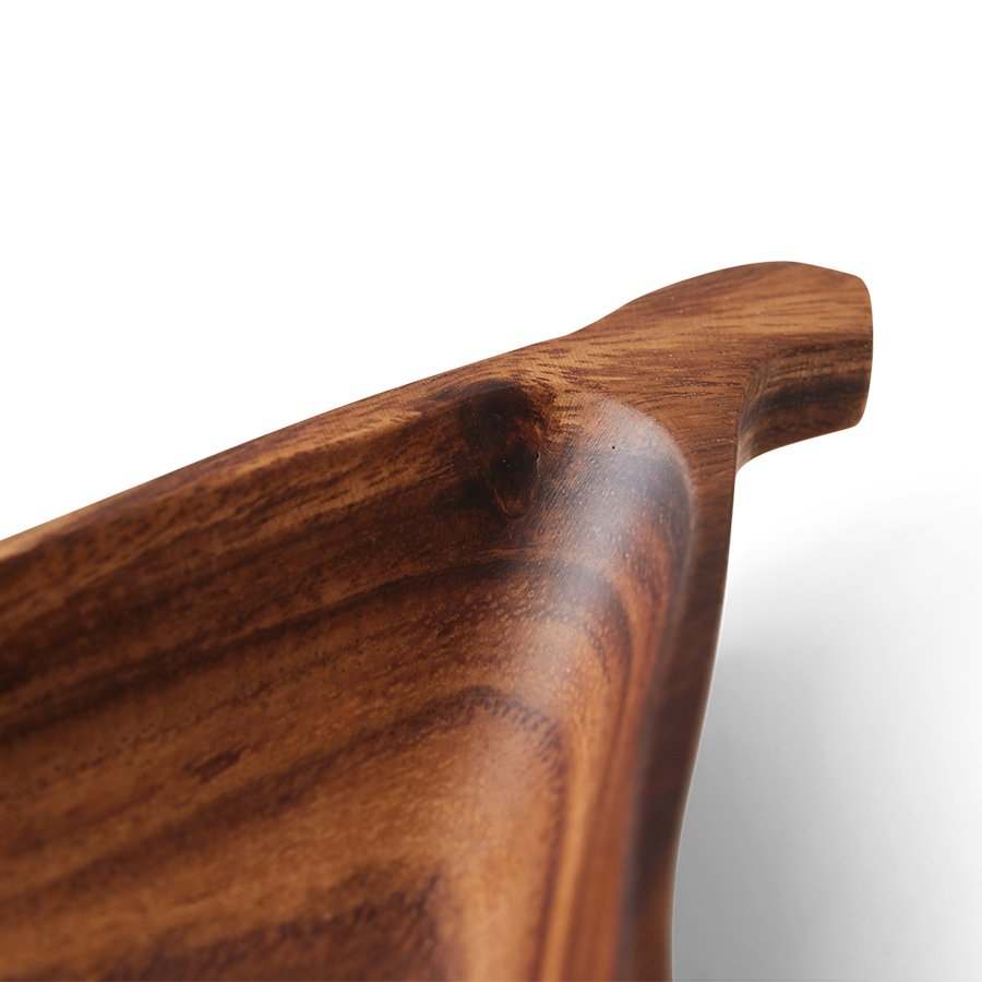 Acacia pear bowl M - Image 3