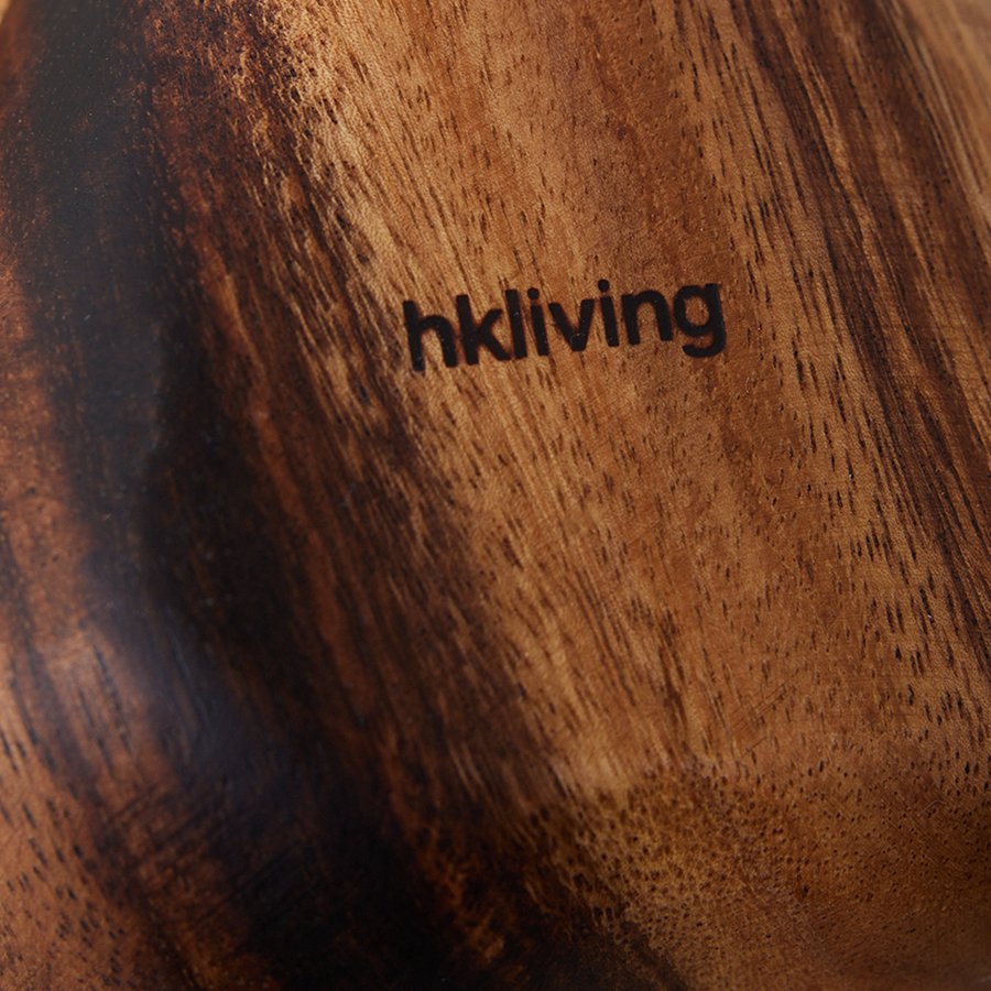 Acacia pear bowl M - Image 5