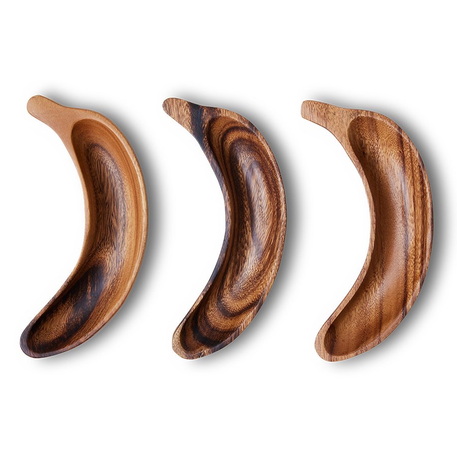 Acacia banana bowl - Image 4