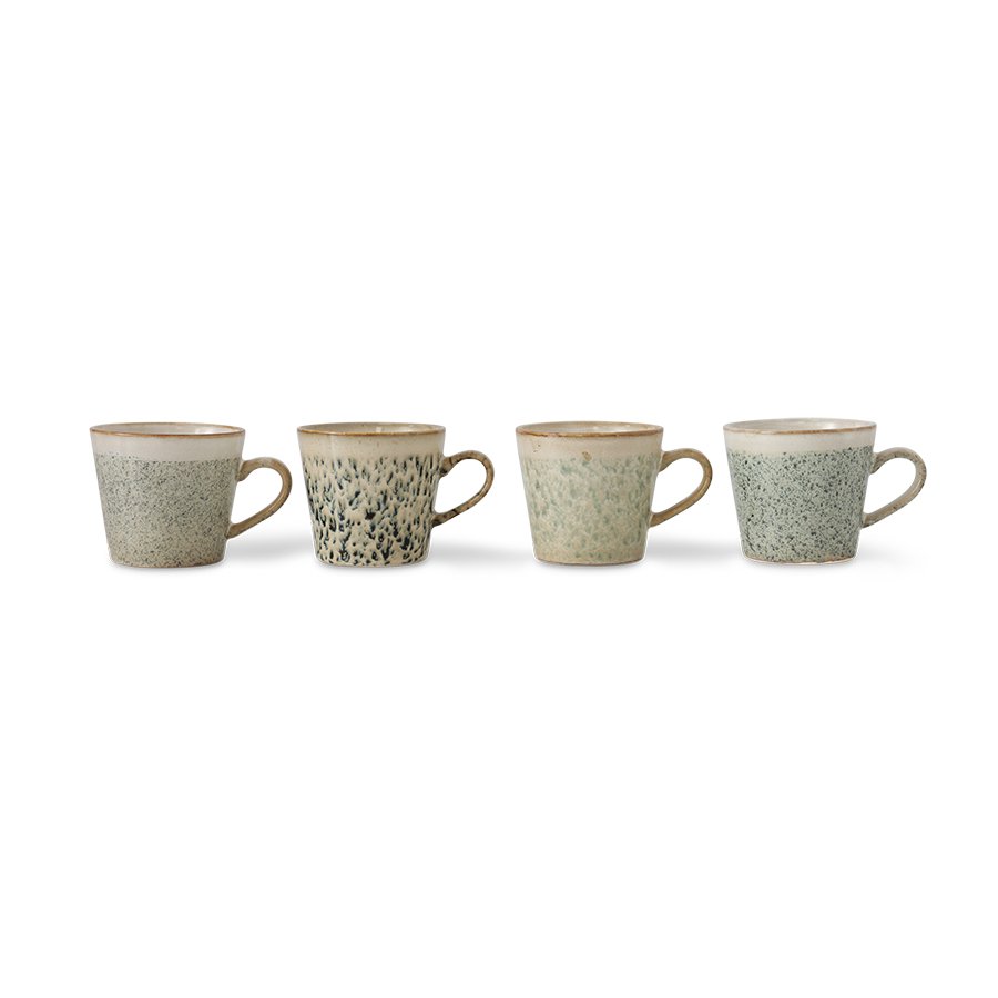 70s ceramics: cappuccino mug, hail - Image 3