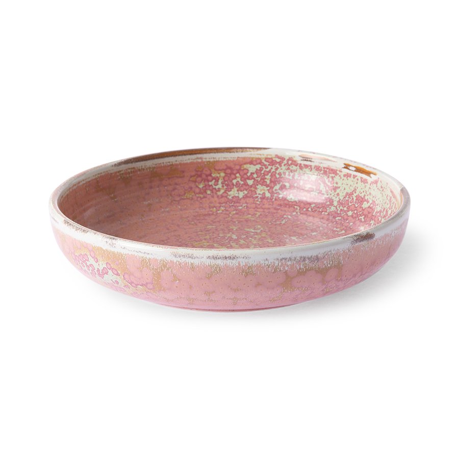 Chef ceramics: deep plate M, rustic pink - Image 3